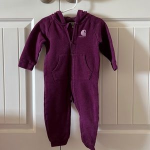 Carhartt 12 month girls one piece.